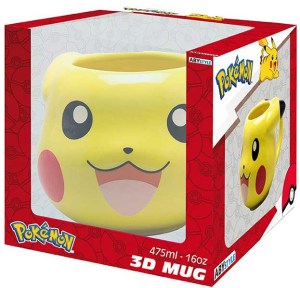 Tazza 3D Pokemon Pikachu Head box